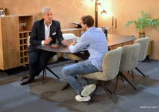 Directeur Marcel Zijlstra, van het gelijknamige bedrijf Zijlstra, in gesprek met Marco Mulder van Droppery.
